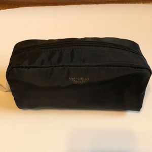 Black cosmetic bag